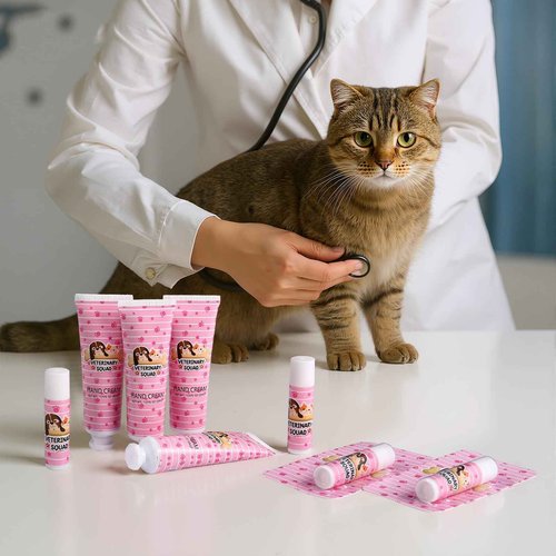 Heigble 30 Sets Vet Tech Gifts Hand Cream and Lip Balm Bulk Set for Veterinary Technologist Nurse with Organza Bag Thank You Tag, Vet Tech Week, Christmas, Thanksgiving Small Gifts