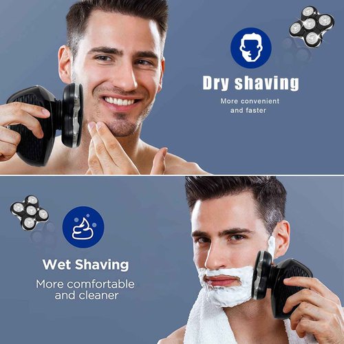 Shaver Replacment Heads Compatible with Remington Balder Pro Head Shaver Model XR7000, for Bald Men (3 Pack)