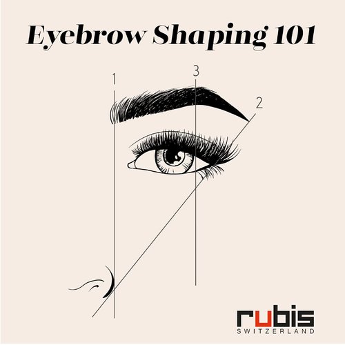 Rubis Hole Pattern Classic Stainless Steel Slanted Tweezers For Precise Eyebrows and Hair Removal, 1K111REDGOLD, Red Gold, The Elegance Collection,Rubis Switzerland Swiss Made World Renowned Precision