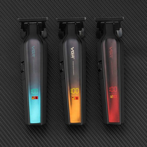 VGR 930 Professional Beard Trimmer Hair Clippers for Men, 360 Minutes Run Time Hair Trimmer for Men, Zero Gapped Barber Trimmer with T Blade, USB-C Rechargeable Cordless Edgers Clippers, Green