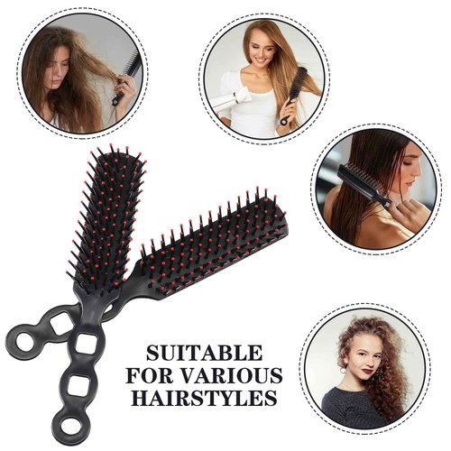 Yetene 100 Packs Bulk Hair Brushes for Homeless Individually Wrapped Disposable Travel Hair Brush for Women Suitable for Homeless Shelter Hotel Nursing Home Charity Church