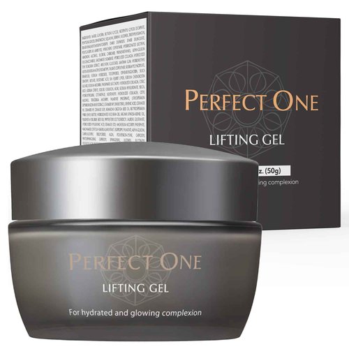 PERFECT ONE Lifting Gel – All-in-One Face Moisturizer & Anti-Aging Serum – With Collagen, Niacinamide, Retinol, VC & Hyaluronic Acid – Firms, Brightens, Hydrates, and Smooths Fine Lines, 50g