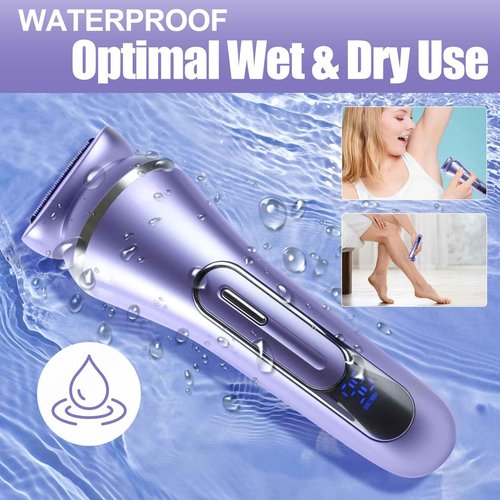Facial Hair Removal for Women,Painless Body Shaver and Facial Epilator,Rechargeable Trimmer for Epilator Face,Bikini, Arm, Legs, Armpits