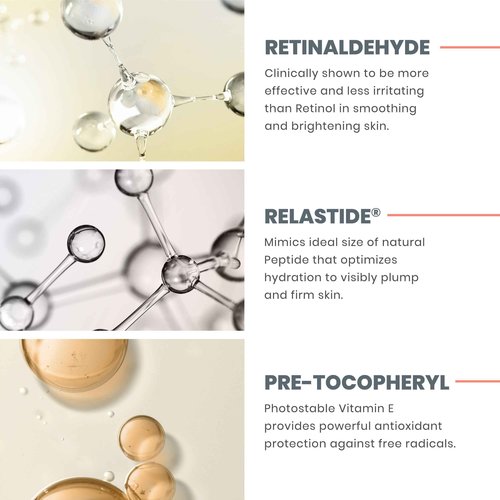 Avene RetrinAL 0.1 Intensive Cream, Retinaldehyde, Reduce Signs of Aging, Brighten & Rejuvenate Skin, 1.01 Oz