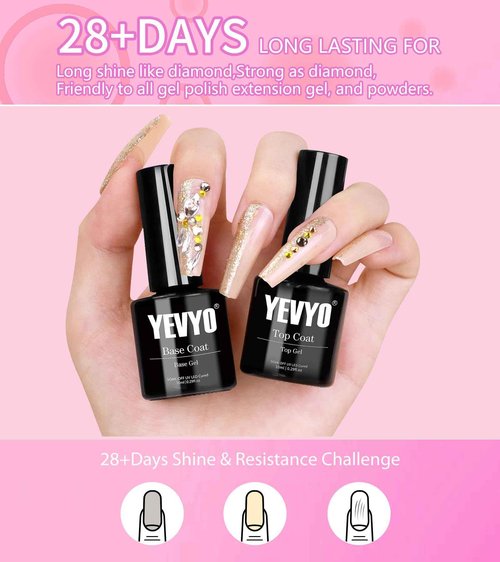 YEVYO Acrylic Nail Kit, 24 Color Glitter Acrylic Powder Monomer Liquid Set, Nail Kit Set Professional with Everything Acrylic Brushes and 200 Pcs Nail Tips for Extension Beginner
