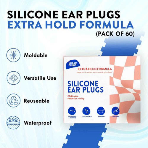 Ear Care Bundle - Includes Ear Drops, Ear Wash & Silicone Ear Plugs - for Swimmers, Athletes, Divers, Travelers - Ear Care Products for Men, Women, Kids & Adults - Best Swimmer Gift