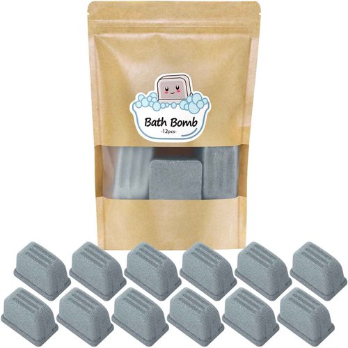 Demissle Toaster Shaped Bulk Bath Bomb Funny Gift Bath Bombs 50g Novelty Christmas Bath Bombs Weird Bath Bomb Gift with Fizz Effect for Men Women Relaxing Refreshing(12 Pcs)