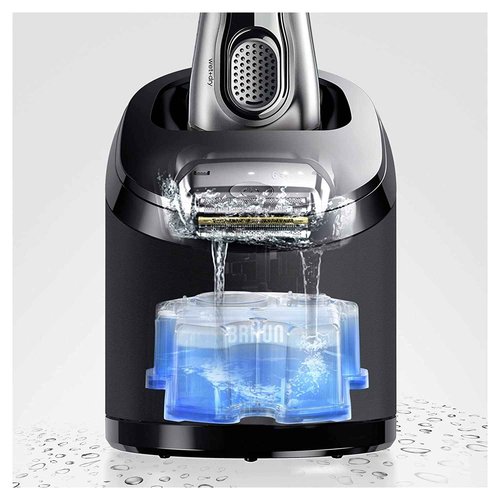 Braun Series 7 70S Electric Shaver Head Replacement Cassette & Braun Clean Renew Refill Cartridges CCR, Blue, 3 Count