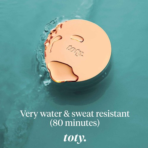 Toty by Sofia Vergara - Ilumina CC Creamy Compact SPF 50+ Mineral Broad Spectrum Sunscreen for Face - Tinted Blurring Balm SPF- Matte, Light Coverage - Water & Sweat Resistant - All Skin Types - 3N