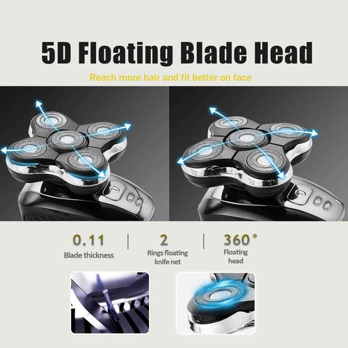 XR7000 Balder Pro Replacement Head Compatible with Remington Balder Pro Head Shaver Model XR7000/XR1500/XR1501 (4 Count)