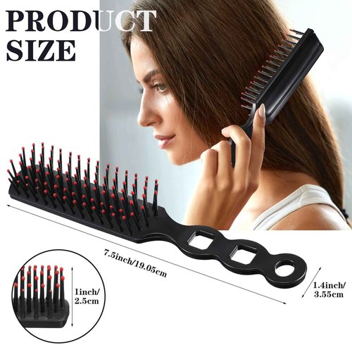 Yetene 100 Packs Bulk Hair Brushes for Homeless Individually Wrapped Disposable Travel Hair Brush for Women Suitable for Homeless Shelter Hotel Nursing Home Charity Church