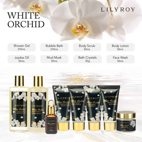 Christmas Gifts for Women and Men - 18-Piece Luxury Gold Spa Gift Set, Premium Bath Collection | Father's Day, Mothers Day Gifts, Birthday Gifts, All Occasion Ultimate Holiday Gift for Her & Him