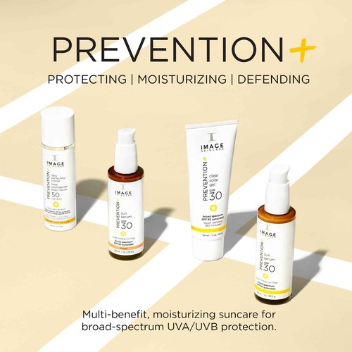 IMAGE Skincare, PREVENTION+ Sun Serum SPF 30 Mineral Sunscreen for Face, Non Comedogenic, Wear Under Makeup, Perfect Travel Size, Tinted 1.0 oz