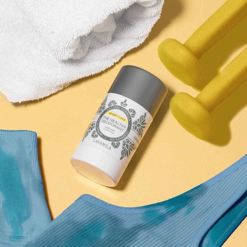 Lavanila Aluminum Free Sport Luxe Deodorant 4-pack (2oz Each) - The Healthy Deodorant for Men & Women - Triple Odor Protection, Fresh Scent Solid Stick, Vegan