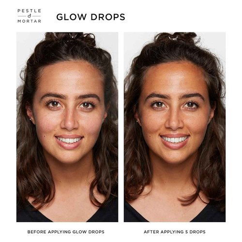 Pestle & Mortar 2% Pure Hyaluronic Acid Serum 30ml + Glow Drops - Customisable Self Tanner 30ml