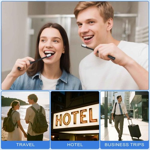 LLHQAMT Hygiene Kit, Personal Hygiene Kit with Individual Package, Bulk Hygiene Supplies are Suitable for Travel, Hotel, Camping, Household (50 Set)