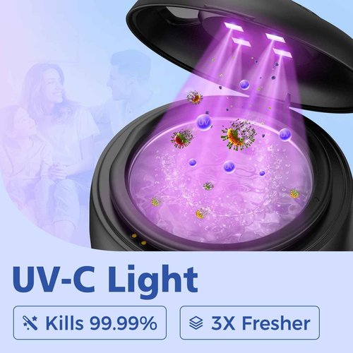 New Ultrasonic Retainer Cleaner Machine with Removable Inner Tank for Aligners, Mouth Guards, Jewelry – 180ml Capacity, 45kHz Ultrasonic Cleaner, 3 Modes, Digital Timer, Smart Pause & Quiet to 30dB