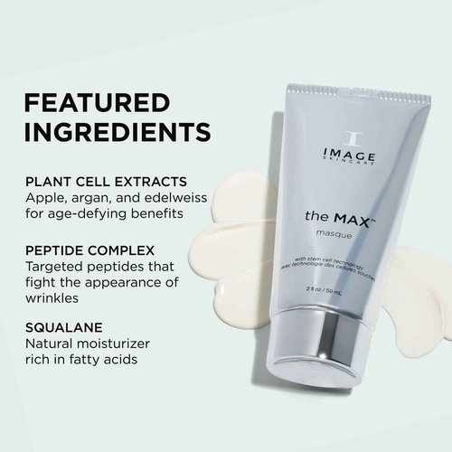 IMAGE Skincare, the MAX Masque, Facial Mask to Help Tighten, Firm, Smooth and Enhance Appearance of the Skin, 2 fl oz