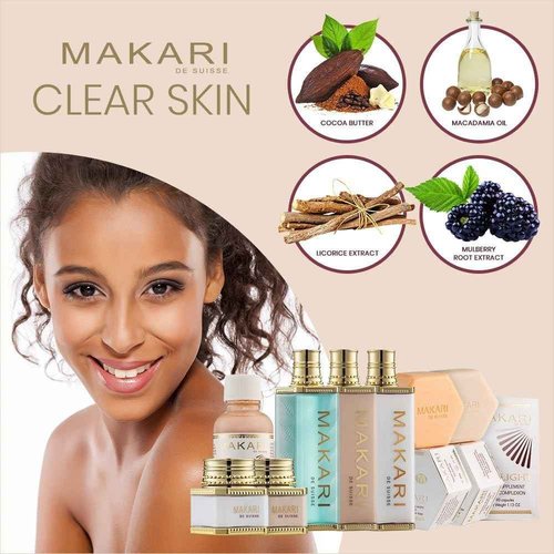 MAKARI Radiant Body Beautifying Milk (16.8 oz) | Skin Brightening & Moisturizing Body Lotion | Helps Reduce Dark Spots & Discolorations | Evens Skin Tone for a Glowing, Smooth Complexion