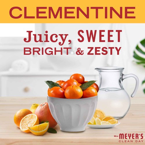 MRS. MEYER'S CLEAN DAY Body Lotion for Dry Skin, Non-Greasy Moisturizer Made with Essential Oils, Clementine, 16 fl. oz - Pack of 3