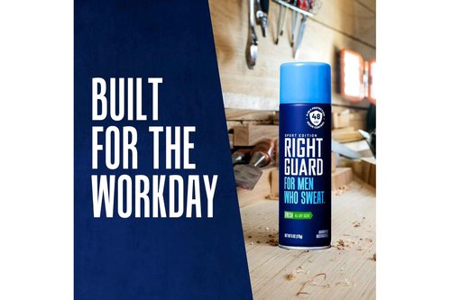 Right Guard Antiperspirant Spray, Sport Fresh 6 oz (Pack of 5)