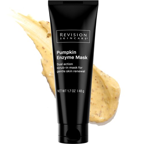 Revision Skincare Pumpkin Enzyme Mask, Gently Exfoliating Facial Mask, with Brazilian Clay and Natural Enzymes, 1.7 oz