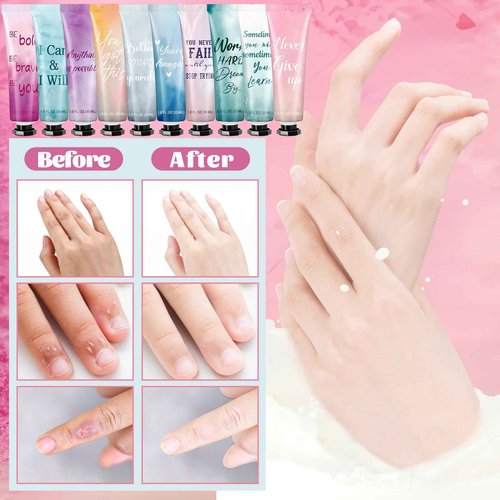 60 Pack Employee Appreciation Gifts Hand Cream Bulk Inspirational Natural Fragrance Hand Lotion Christmas Winter Thank You Gifts for Women Teacher Nurse Coworker Staff Team Birthday Baby Shower