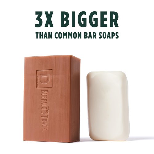 Duke Cannon Supply Co. Big American Bourbon Bar Soap, Bourbon Oak Barrel, 10 oz (2 Pack)