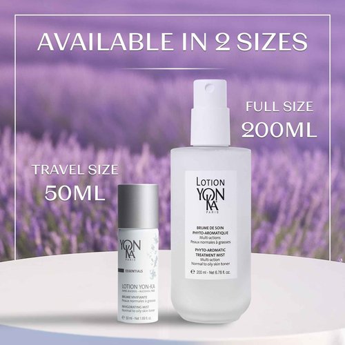 Yonka Lotion PNG Toner | Refreshing Daily Face Mist with Botanical Essential Oils, Aloe Vera & Rosemary | Hydrates, Soothes & Mattifies | Alcohol-Free Toner for Normal to Oily Skin | 6.76 fl oz
