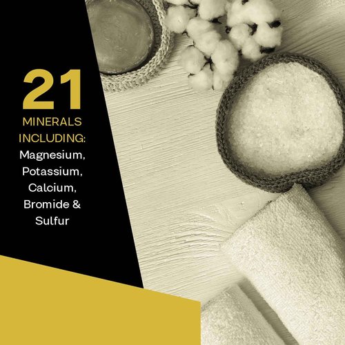 Aromasong Dead Sea Spa Bundle: 100% Pure Dead Sea Salt 19 Lb & Dead Sea Mud Mask