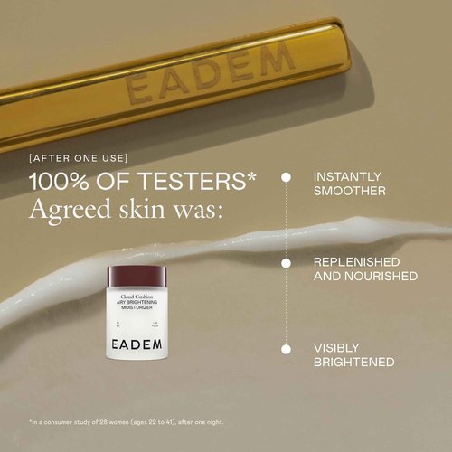 EADEM Cloud Cushion, Face Moisturizer Cream, Skin Care Ultra Repair Cream, Skin Barrier Repair, Hydrating Skincare Cleanser & Moisturizer with Peptides & Ceramides, Face Cleanser, 1.69 oz