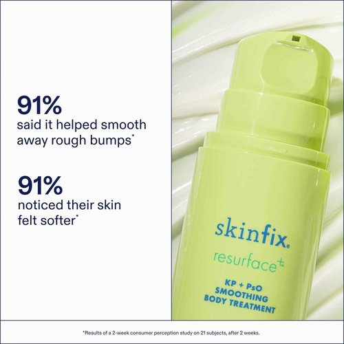Skinfix KP + PsO Smoothing Body Treatment - 5.07 oz - Clinical-Grade Lactic Acid Smoothing Treatment for Keratosis Pilaris- and Psoriasis-Prone Skin - Safe for Sensitive Skin - Vegan, Cruelty Free