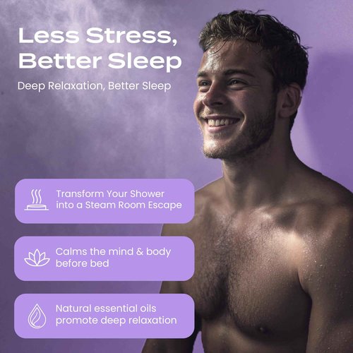 Body Restore Shower Steamers Aromatherapy 15 Pack - Boo Basket Stuffers for Women, Christmas Stocking Stuffers, Birthday Gifts for Women, White Elephant, Relaxation, Self Care - Lavender