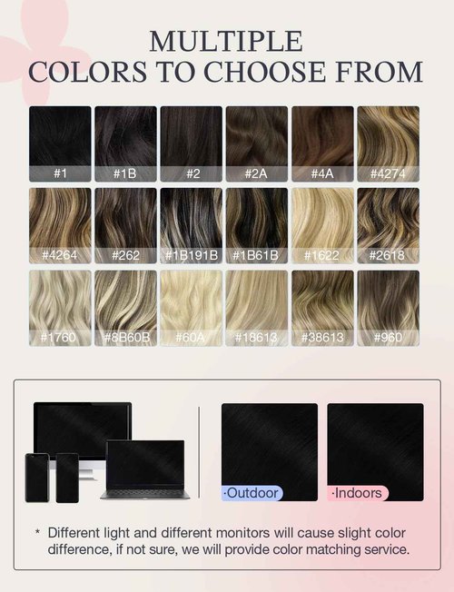 DOORES Invisible Hair Extensions Tape in Invisi Edge, Jet Black 10 Injection Tape-ins with 10 Injection Tape-ins 50g 18 Inch, Injected Tape in Extensions Virgin Human Hair Thick