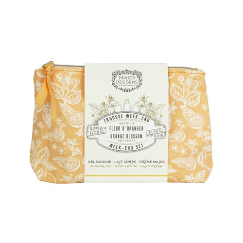Panier des Sens Body Lotion, Moisturizer - Made in France 97% natural - 8.45 Floz/250 ml (Orange Blossom Set)