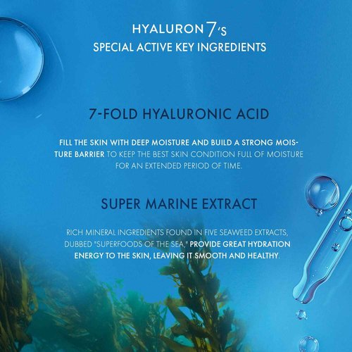 VIDIVICI Hydra Intense Hyaluron7 Advanced Overnight Mask – Long Lasting Moisturizing Face Sleeping Mask with Hyaluronic Acid - Included Luxurious Brush 1.69 oz.