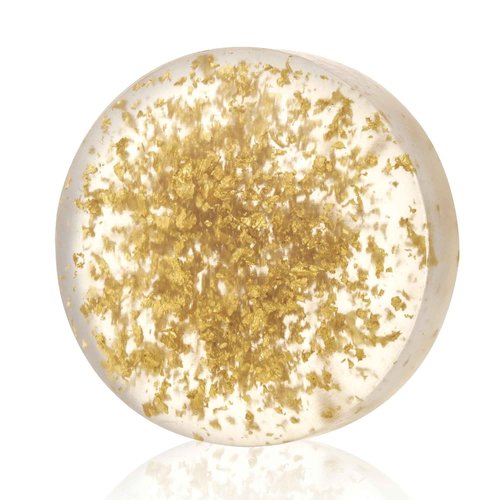 ROYAL HERB SS SOAP Cleansing Bar Soap Moisturizing with Aloe Vera Leaf Extract, Ginseng Extract and Gold, 3.53 OZ / 100g