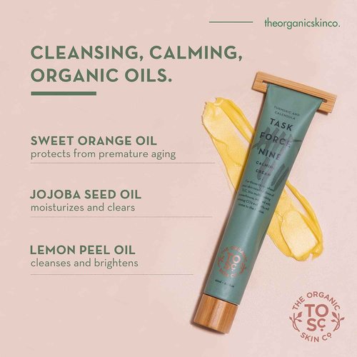 The Organic Skin Co | Vitamin Sea + Task Force Nine Calming Cream | Bundle