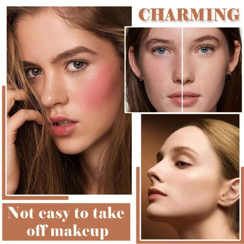 JasCherry 12 Colors Makeup Palette & Brush Set, Professional Eyeshadow, Blush, Highlighter, Contour Kit with 10 Champagne Gold Brushes, Cruelty-Free, Vegan, Travel-Friendly, for Beginners Pros