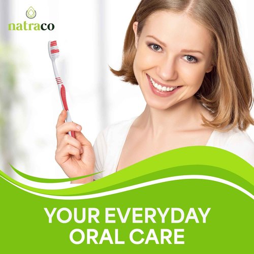 natraco Bulk Toothbrush Pack with Covers | Premium Quality Individually Wrapped Colorful Tooth Brushes | Medium Soft Bristles for Travel, Donations, Hotels (100)