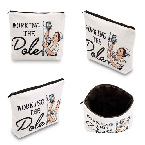 12pcs Nurses Week Gifts Bulk 2025 Nurses Day Gifts Bulk,ICU ER RN Gifts for Nurses Appreciation Graduation Nurse Makeup Bag,Nurse Gifts for Women Nurse Accessories for Work Shopping,Travel