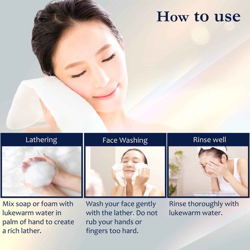 ROYAL HERB SS SOAP Cleansing Bar Soap Moisturizing with Aloe Vera Leaf Extract, Ginseng Extract and Gold, 3.53 OZ / 100g
