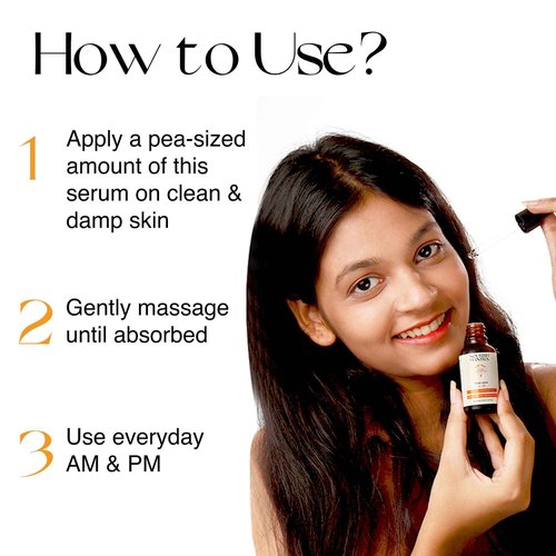 Nourish Mantra Glow Serum | Vitamin C & Vitamin E | No Parabens & Sulphates | Glow serum for oily & dry skin