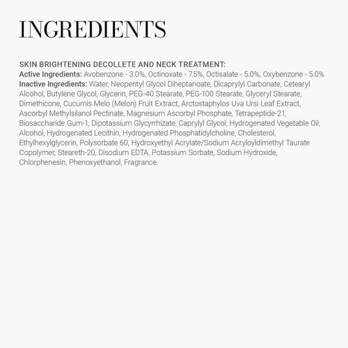Meaningful Beauty - Skin Brightening Decollete and Neck Treatment
