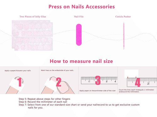 LOVFUL Press on Nails Christmas Gift | Handmade with Full Covered Crystals | Reusable Full Cover Nails | Duck Classic Regular 1.3 in | H349-S