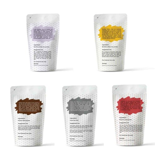 YOGI’S GIFT – Celebrating health Multi Pack | Pack of 5 Clays + Pack of 5 Natural Clays for bundle..