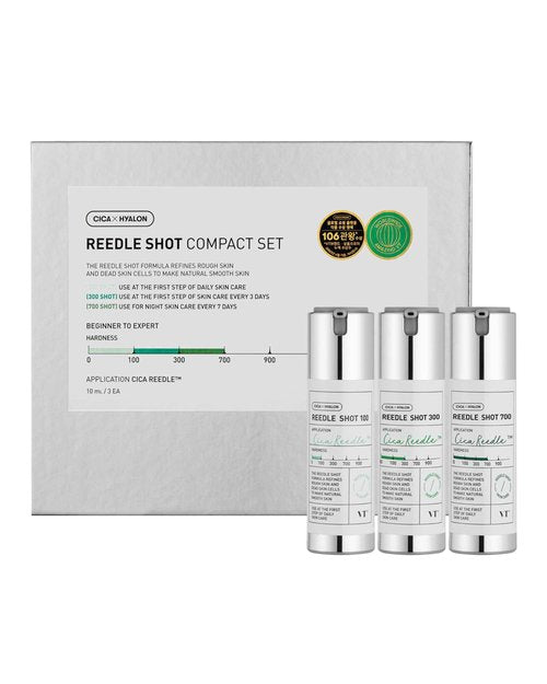 VT COSMETICS PDRN 100 Essence & Reedle Shot Compact Set