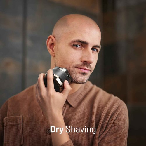 NIWUIO Head Shaver for Bald Men: 7D Electric Bald Razor - Waterproof Wet Dry Shaving - Professional Grooming Kit for Balder - Rechargeable Head Shavers for Scalp/Face/Beard