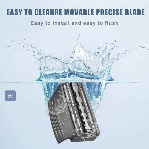 Shaver Replacment Heads,Shaver Replacment Foil Compatible with Remington TITANIUM-X Flex & Pivot Foil and Cutter F5800 & F7800 (4 Packs)