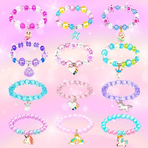 Bath Bombs for Kids with Surprise Inside, 12 Pcs Bubble Kids Bath Bombs for Girls with Toys Inside, Unicorn Bath Bombs Surprise Jewelry Gifts Set for Girls Toddlers Princess Birthday Christmas Easter
